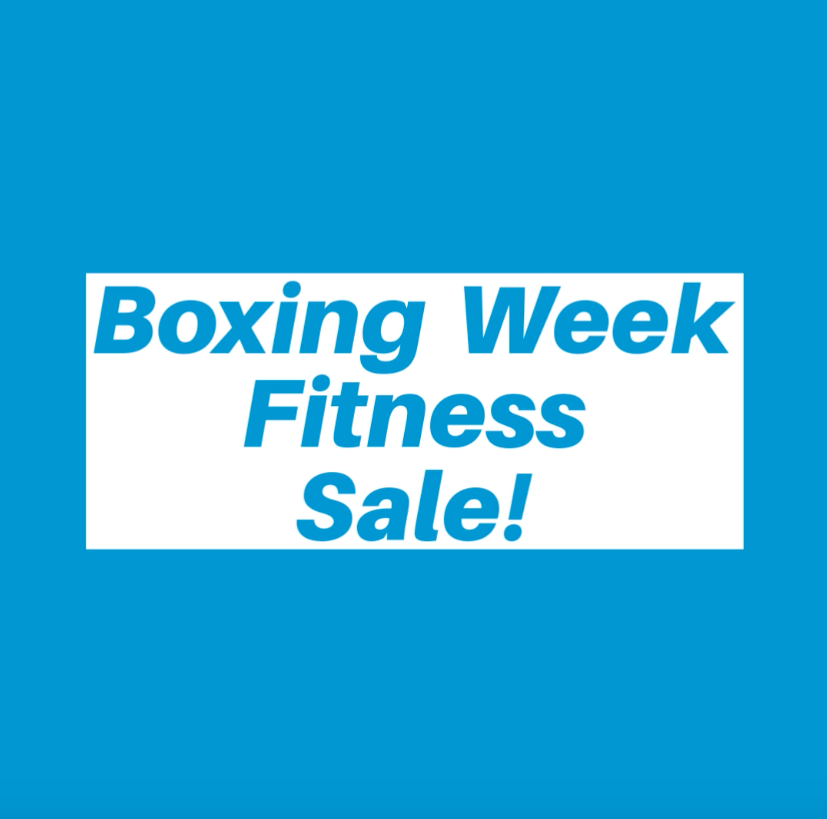 Boxing Week Fitness Sale Poster