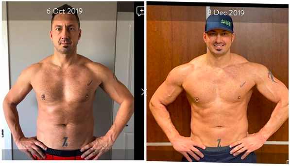 Fit Dad Transformation Photo