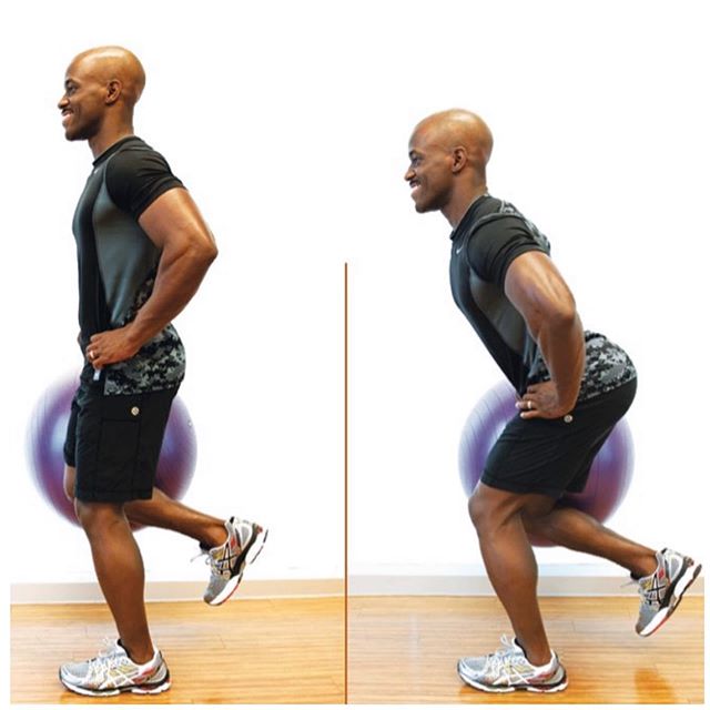 Single Leg Ball Squat • Endurance on 8th Health Centre