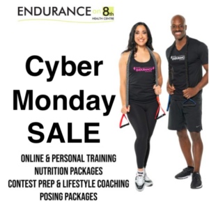 Cyber Monday Fitness Sale Promo Poster