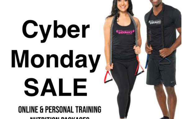 Cyber Monday Fitness Sale Promo Poster