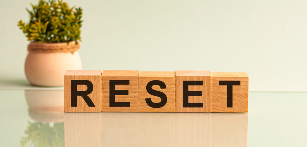 "RESET" in blocks